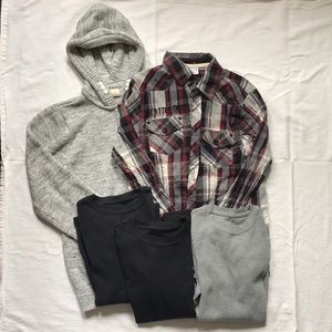 Boys sweatshirt, long sleeve shirts & dress shirt